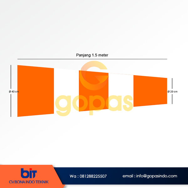 Kain Windsock diameter 40 cm