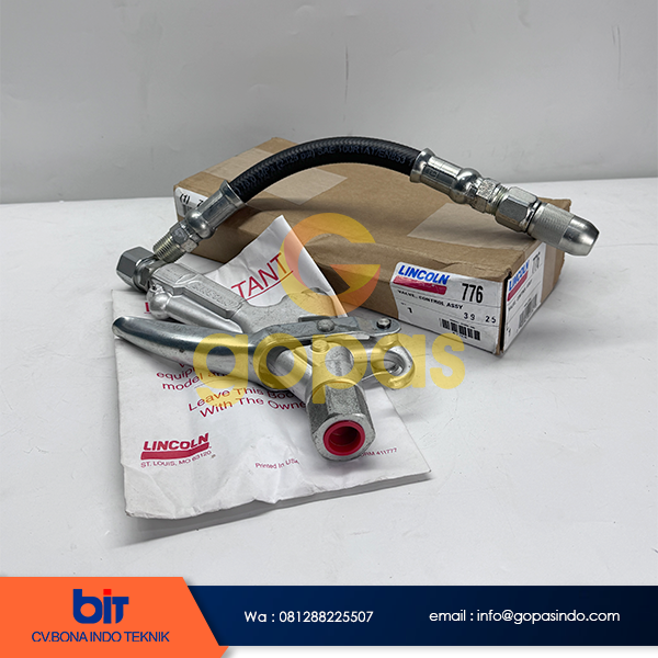 Lincoln Industrial Model 776 Oil Control Valve Assembly 1/2 Inch, Jual Lincoln Model 776