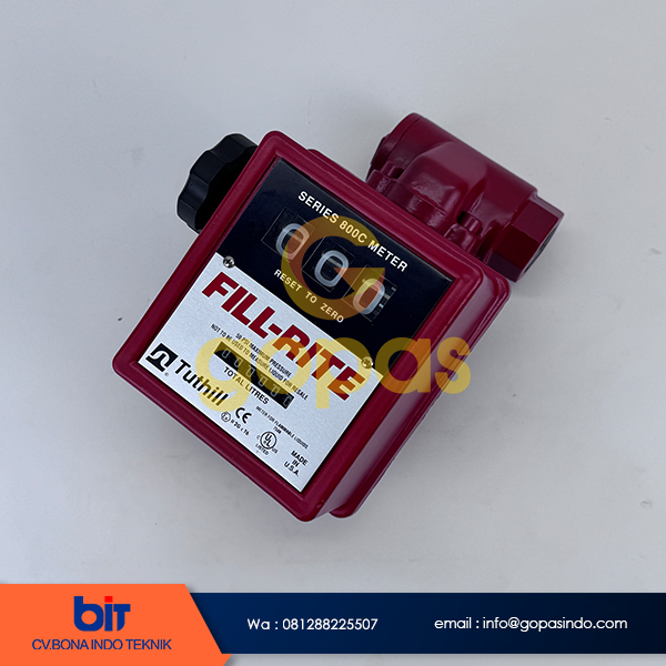 FILL RITE Series 800C Flow meter fill rite 1 inch 3 Digit