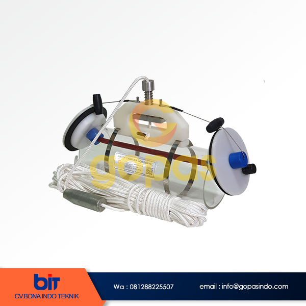 Water Sampler Horizontal Merek Gopas, Water Sampler Kapasitas 2,2 Liter Merek Gopas Buatan Lokal