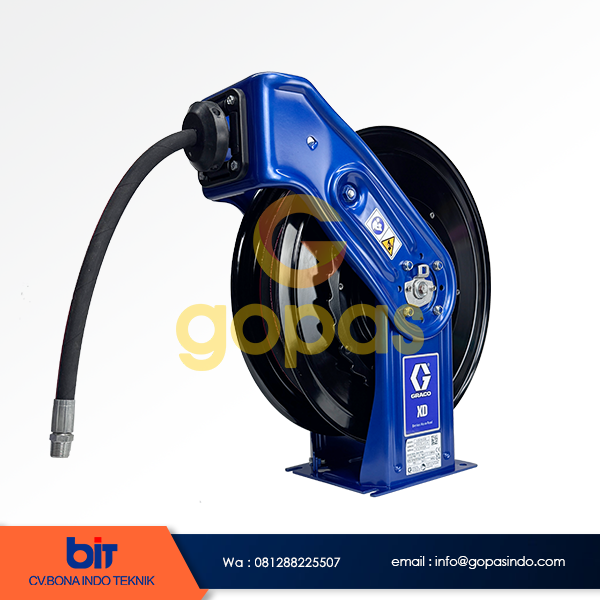Hose Reel Graco HSM65B-Gulungan selang Graco 1/2 inch