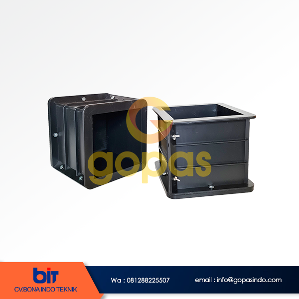 Cetakan Kubus Beton Plastik ABS