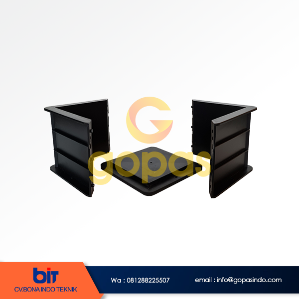 Cetakan Kubus Beton Plastik ABS