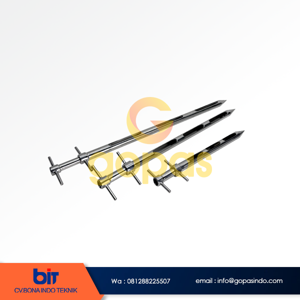 Sampling Tepung 60 cm, Thief Sampler Powder 60 cm Stainless Steel